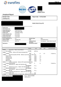 Eurofins-labbtest – Kreatin-gummies