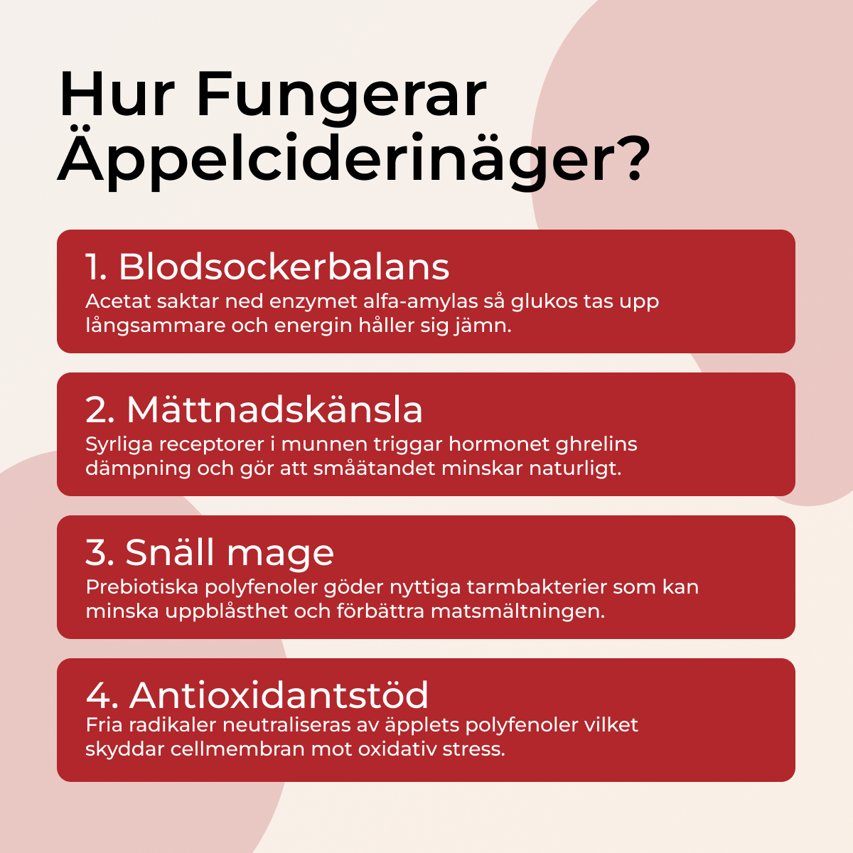 Äppelcidervinäger Gummies: ACV i Godisform