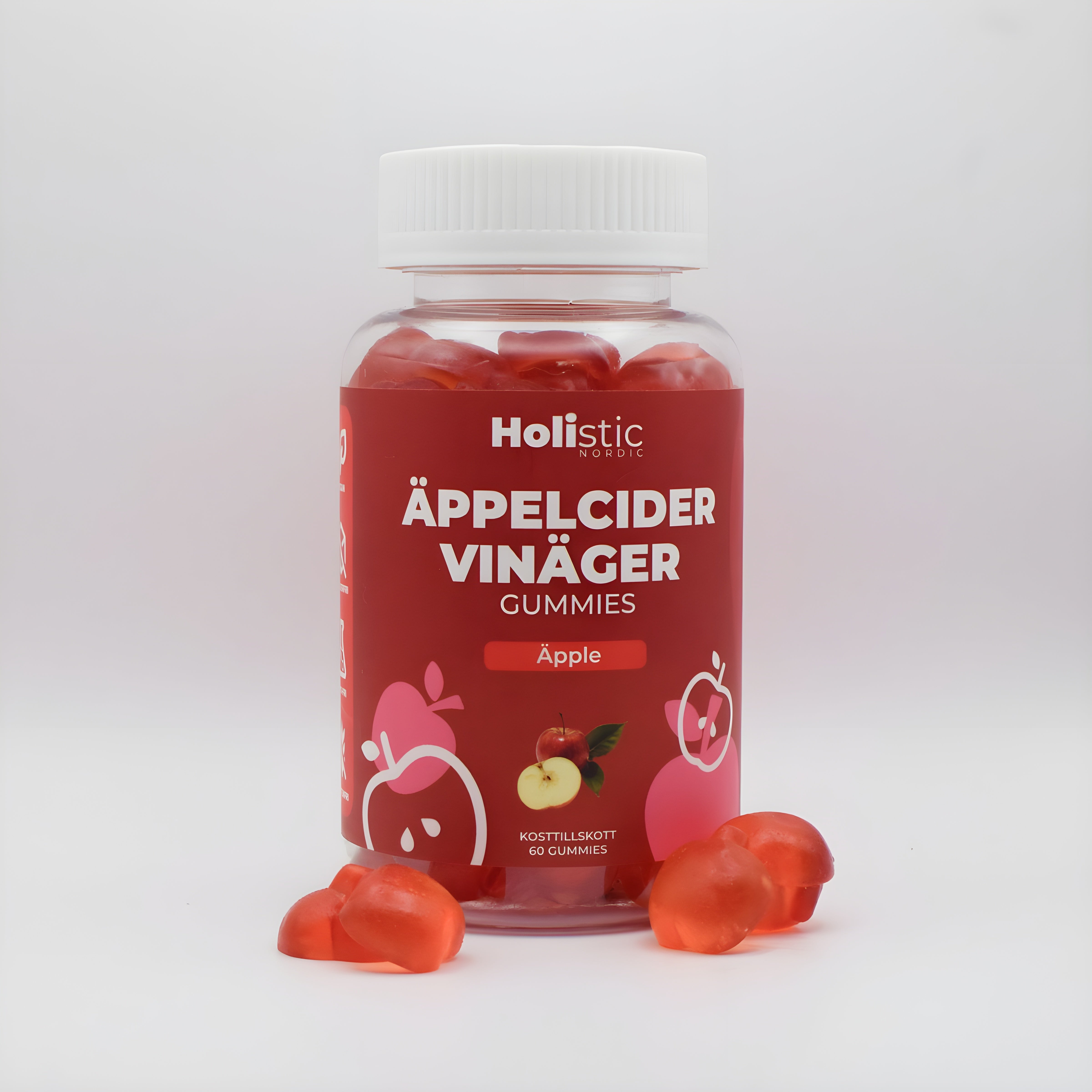 Äppelcidervinäger Gummies: ACV i Godisform