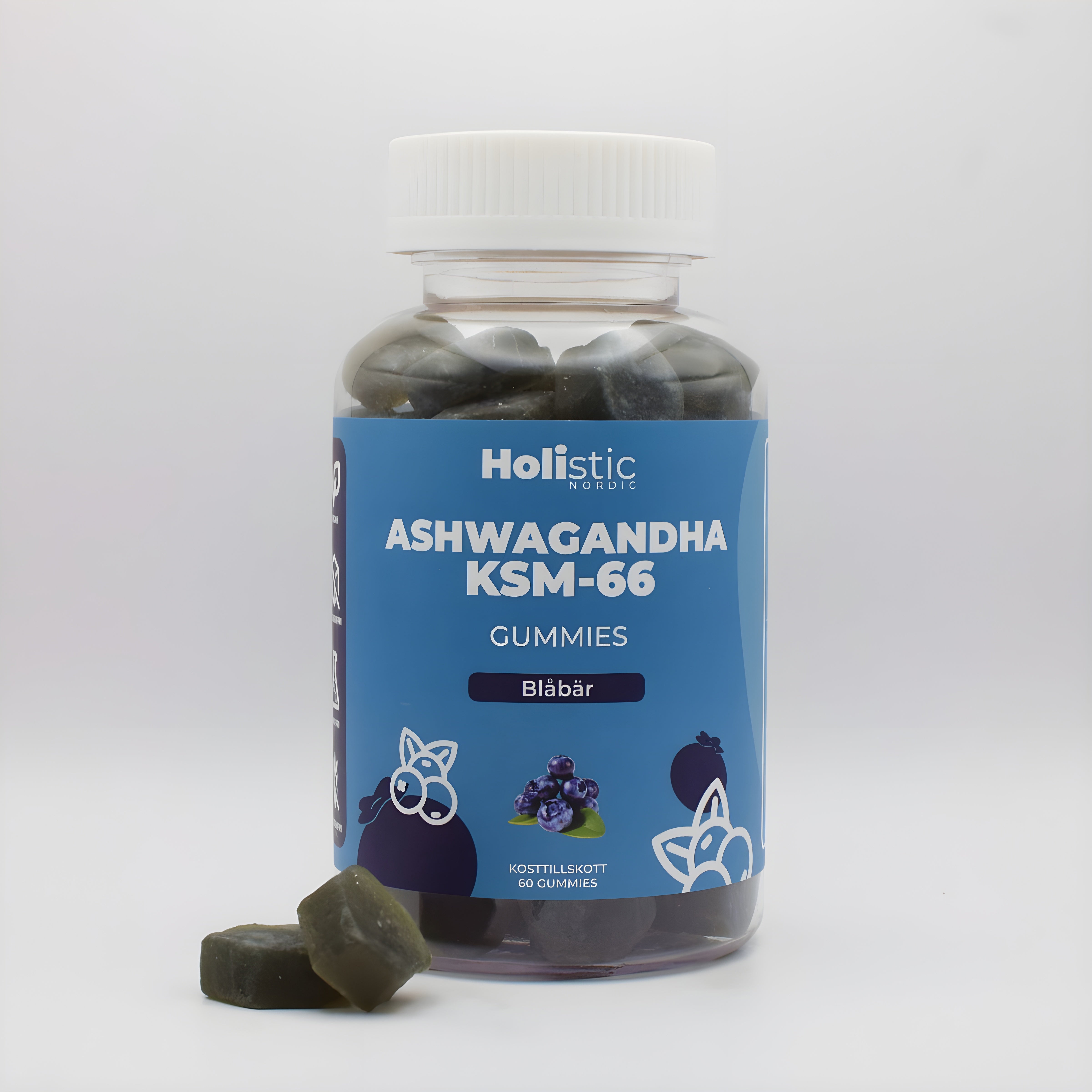Ashwagandha Gummies: KSM-66 Ashwagandha i Godisform
