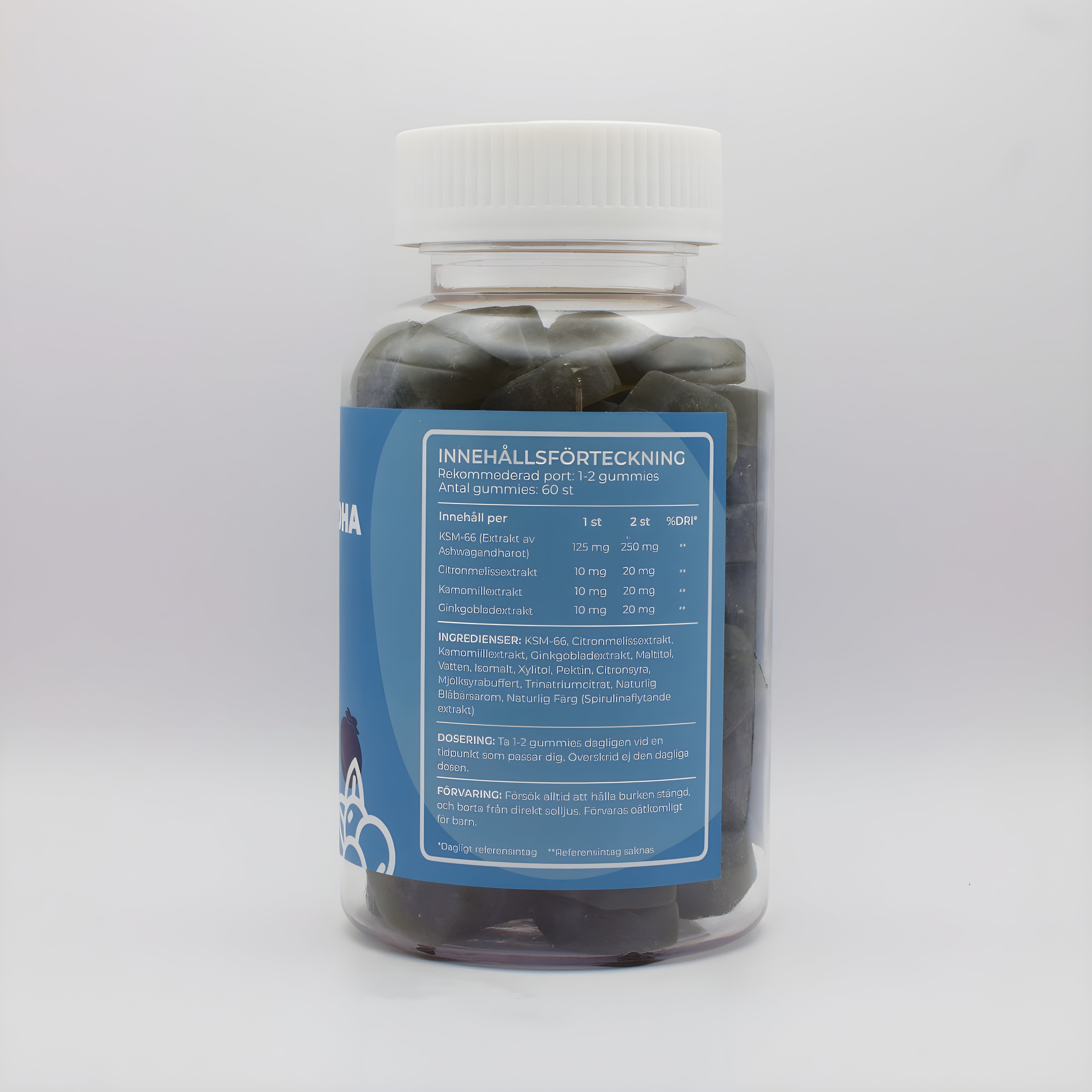 Ashwagandha Gummies: KSM-66 Ashwagandha i Godisform