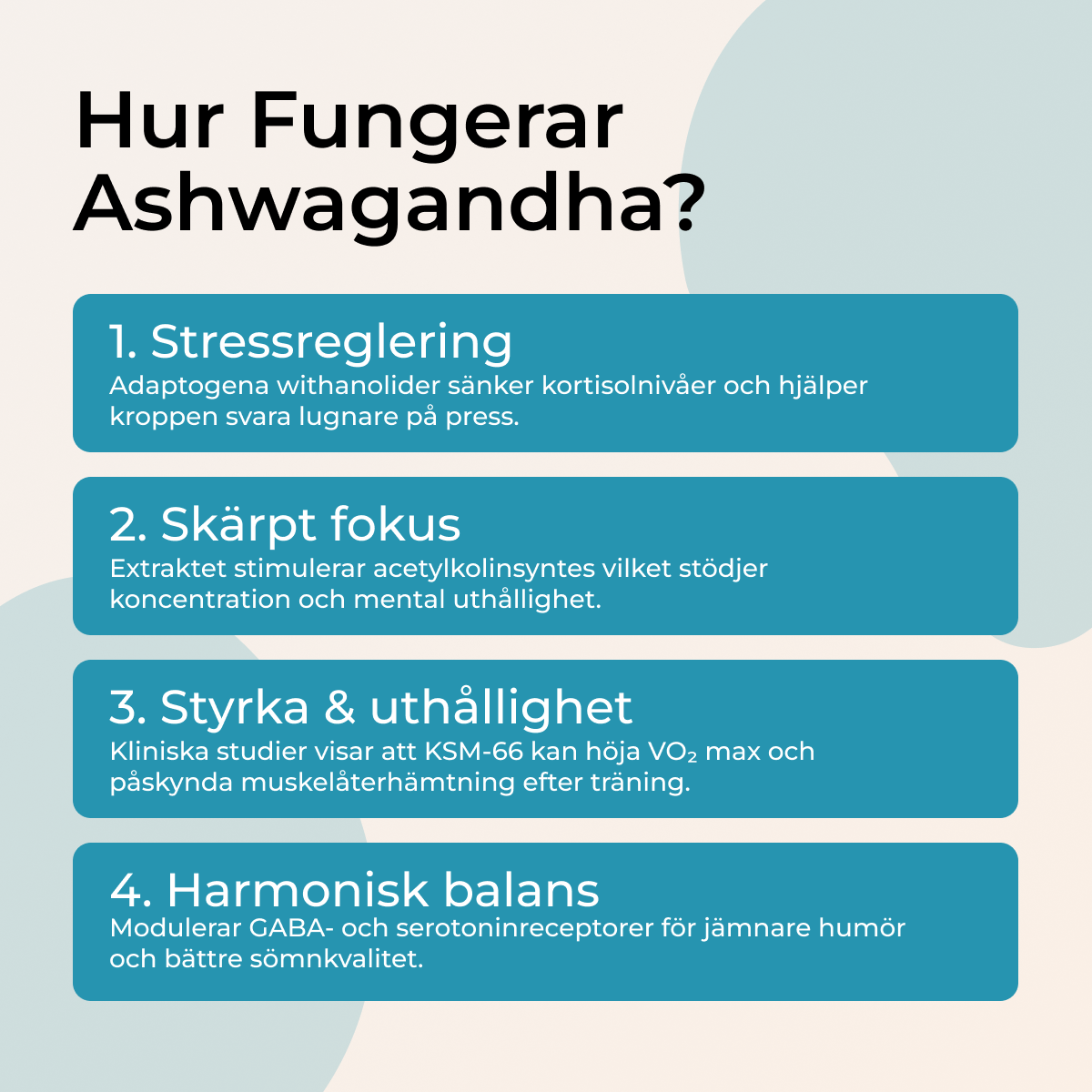 Ashwagandha Gummies: KSM-66 Ashwagandha i Godisform