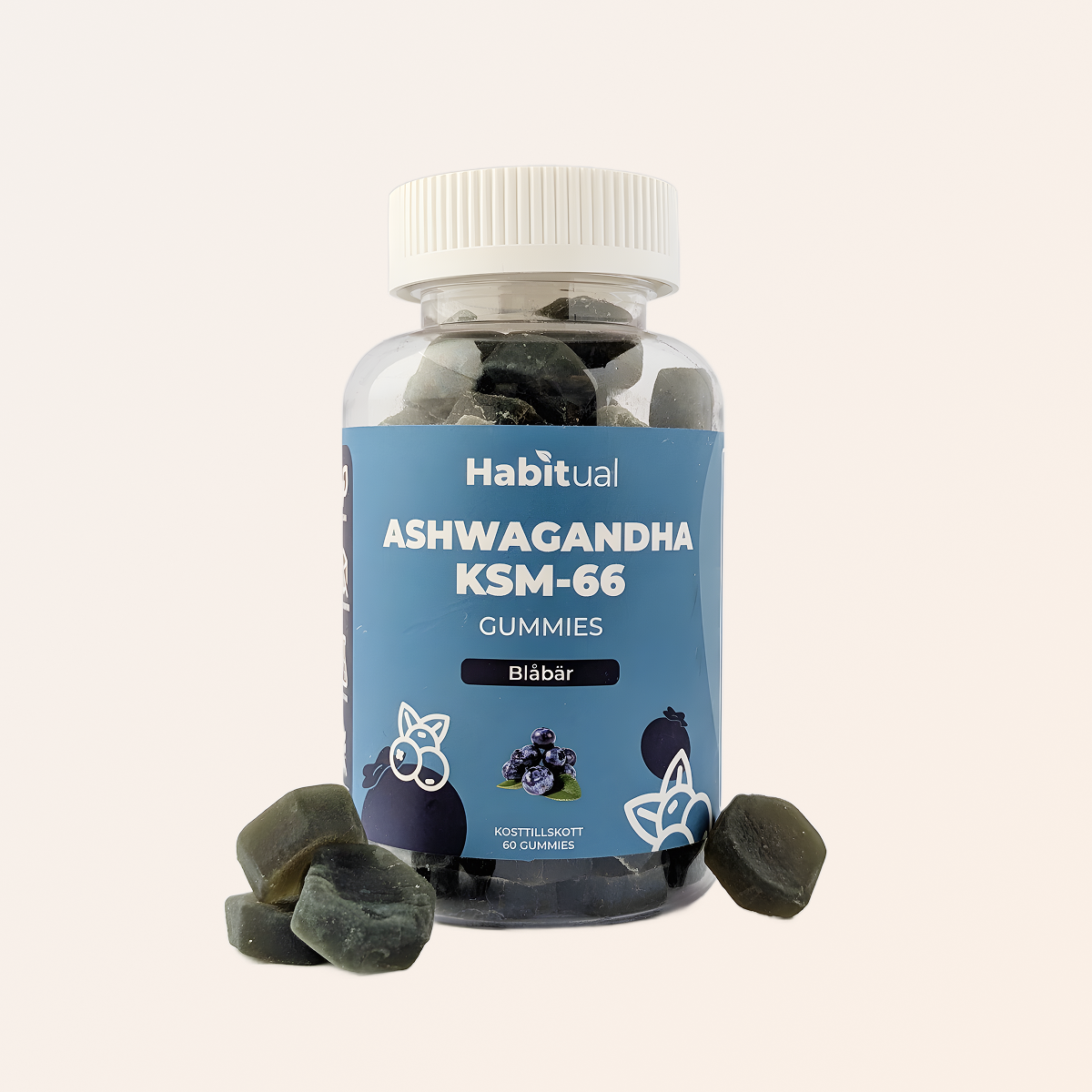 Ashwagandha Gummies: KSM-66 Ashwagandha i Godisform