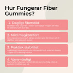 Hur Fiber Gummies fungerar — dagligt fiberstöd, mild magkomfort, praktisk stabilitet och vanevänlig rutin