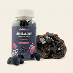 Shilajit gummies med rå shilajit-harts som råvara