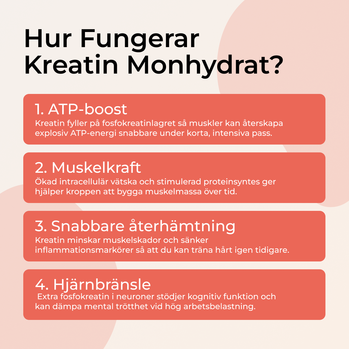 Kreatin Gummies: Kreatin Monohydrat som Tuggisar