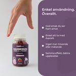 Magnesium sleep gummies enkel användning – god smak ingen mixning samma effekt
