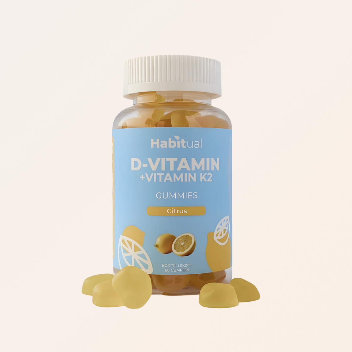 D-vitamin Gummies i Citrussmak