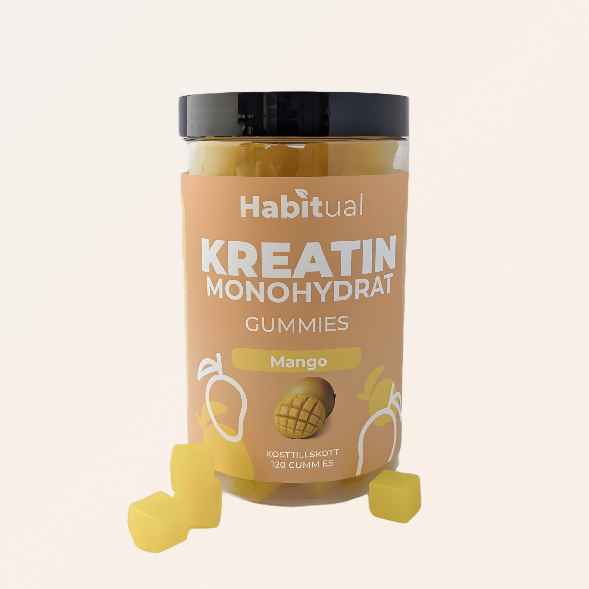 Kreatin Gummies: Kreatin Monohydrat (Mango)