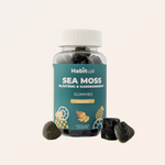 Habitual Sea Moss Gummies ananas – blåstång kardborrerot 60 st 500mg per portion