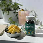 Sea Moss Gummies ananas – naturlig daglig rutin immunförsvar och mineralboost