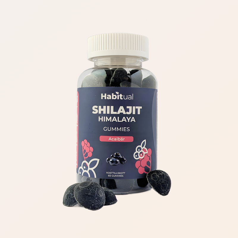 Shilajit Himalaya Gummies acaibär – 60 st 150mg shilajit per gummy